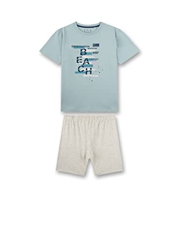 Sanetta Jungen 245394 Pyjamaset, Cloud Blue, 128 von Sanetta