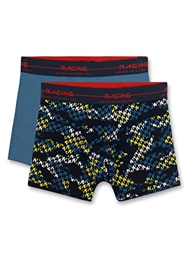 Sanetta Jungen 347641 Doppelpack Hipshort, stellar, 164 (2er Pack) von Sanetta