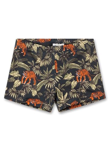 Sanetta Jungen-Badehose grau | Bequeme und schnell trocknende Badehose aus recyceltem Polyester-Mix für Jungen. Bademode für Kinder 116 von Sanetta