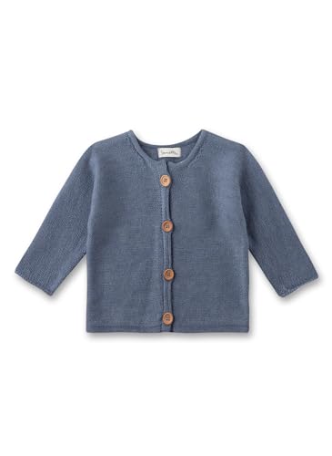 Sanetta Jungen Newborn Cardigan Strickjacke Strick 100% Wolle von Sanetta