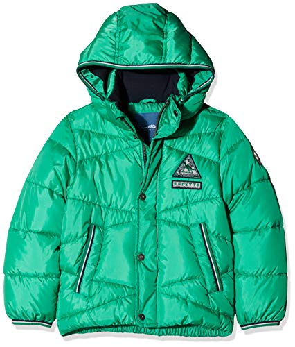 Sanetta Jungen Outdoorjacket Fake Down Jacke, Grün (Preppy Green 4921), 92 (Herstellergröße: 092) von Sanetta