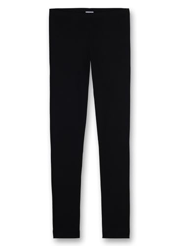 Sanetta Jungen-Unterhose lang schwarz | Hochwertige und nachhaltige Lange Unterhose für Jungen aus Bio-Baumwolle. Unterwäsche für Jungen 128 von Sanetta