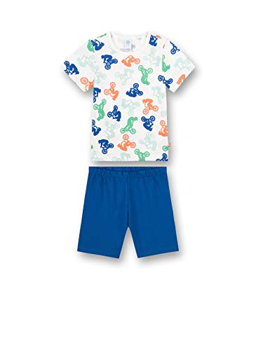 Sanetta Jungen Pyjama Short beige Baby-und Kleinkind-Schlafanzüge, White Pebble, 116 von Sanetta