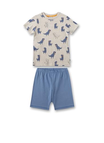 Sanetta Jungen 233320 Schlafanzug Kurz, Nature Melange, 98 EU Sanetta Jungen 233320 Schlafanzug Kurz, Nature Melange, 98 EU von Sanetta
