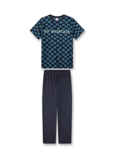Sanetta Jungen-Schlafanzug kurz Blau | Hochwertiger und bequemer Schlafanzug aus Baumwolle für Jungen. Pyjamaset für Jungen 140 Sanetta Jungen-Schlafanzug kurz Blau | Hochwertiger und bequemer Schlafanzug aus Baumwolle für Jungen. Pyjamaset für Jungen 140 von Sanetta