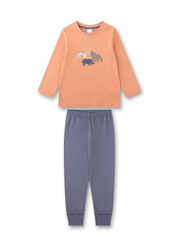 Sanetta Jungen-Schlafanzug orange | Hochwertiger und bequemer Schlafanzug aus Baumwolle für Jungen. Pyjamaset für Jungen 140 Sanetta Jungen-Schlafanzug orange | Hochwertiger und bequemer Schlafanzug aus Baumwolle für Jungen. Pyjamaset für Jungen 140 von Sanetta