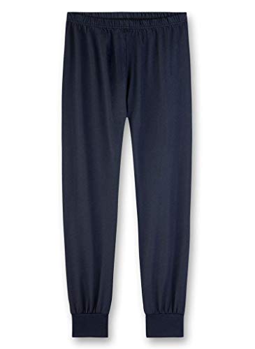 Sanetta Jungen Schlafanzughose Pants, Blau (Slate Blue 5337) 188 von Sanetta