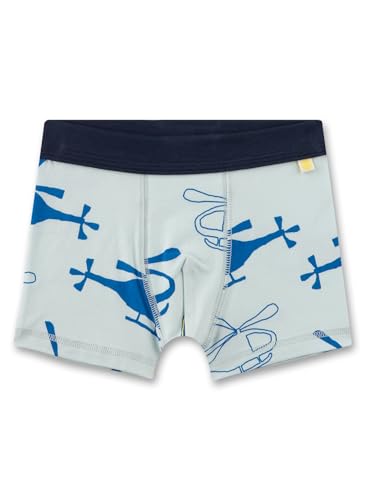 Sanetta Jungen-Shorts Blau | Hochwertige und nachhaltige Unterhose für Jungen aus Baumwolle. Unterhose mit Softbund und Helikopterprint | Unterwäsche für Jungen Sanetta Jungen-Shorts Blau | Hochwertige und nachhaltige Unterhose für Jungen aus Baumwolle. Unterhose mit Softbund und Helikopterprint | Unterwäsche für Jungen von Sanetta