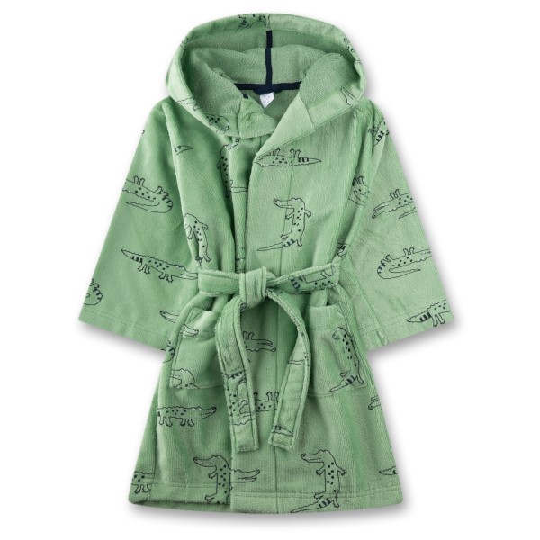 Sanetta - Kid's Bathrobe 233698 - Bademantel Gr 140 grün von Sanetta