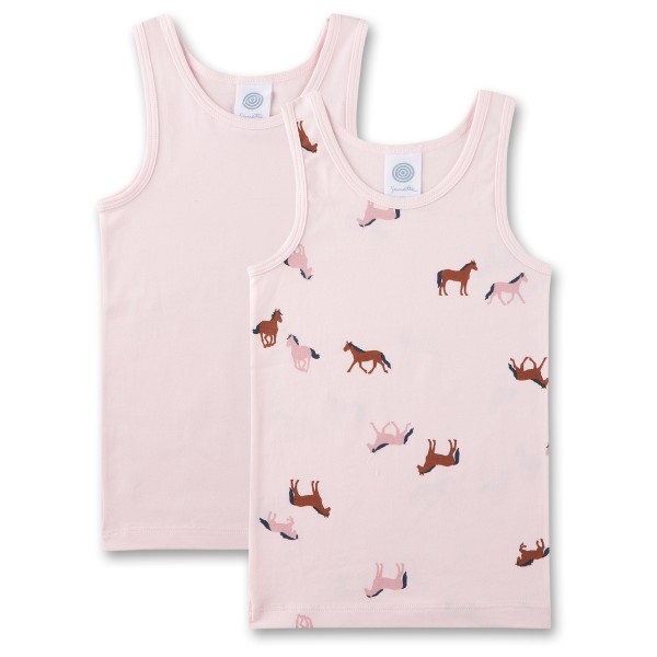 Sanetta - Kid's DP Shirt 336986+336987 - Alltagsunterwäsche Gr 128 rosa von Sanetta