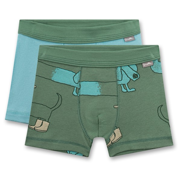 Sanetta - Kid's DP Short 337046+337047 - Unterhose Gr 140 oliv von Sanetta