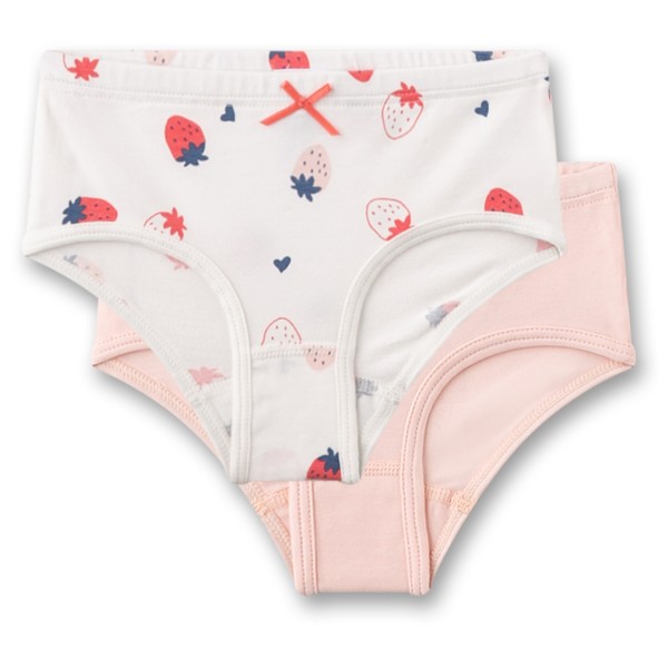 Sanetta - Kid's Doppelpack Hipslip - Unterhose Gr 104 weiß von Sanetta