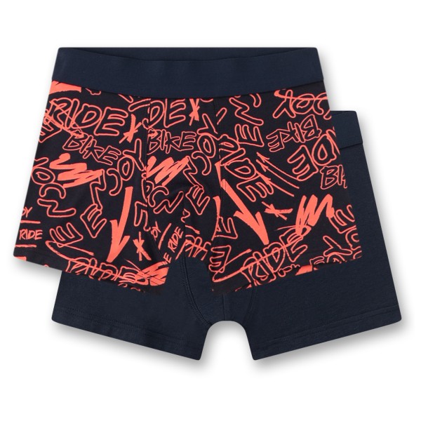 Sanetta - Kid's Doppelpack Shorts 349374 - Unterhose Gr 128 bunt von Sanetta