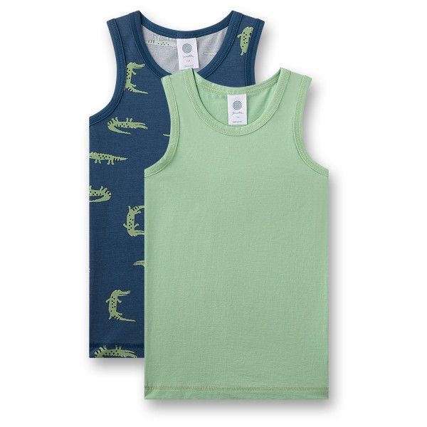 Sanetta - Kid's Doppelpack Top 337257 - Top Gr 140 grün von Sanetta