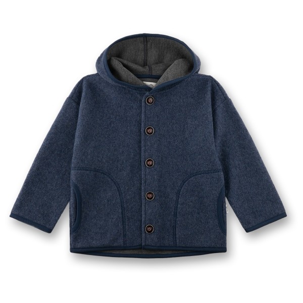 Sanetta - Kid's Jacket 12156 - Fleecejacke Gr 92 blau von Sanetta
