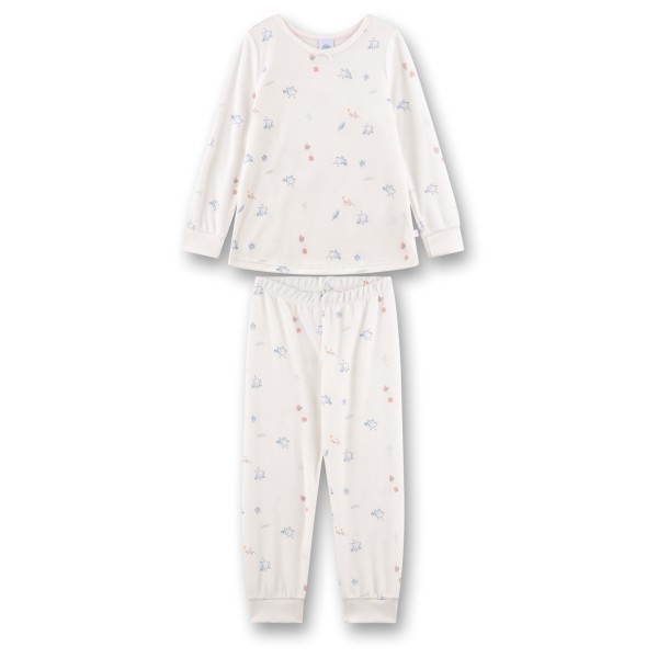 Sanetta - Kid's Pyjama Long 233599 - Schlafanzug Gr 92 weiß von Sanetta