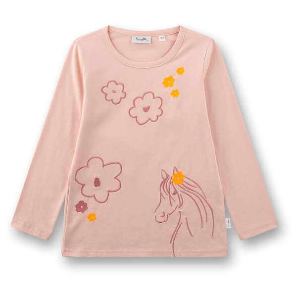 Sanetta - Kid's Shirt 12138 - Longsleeve Gr 110 rosa von Sanetta