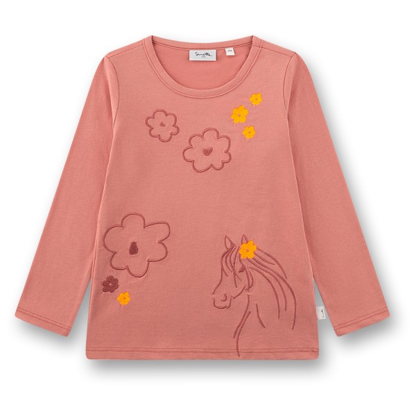 Sanetta - Kid's Shirt 12138 - Longsleeve Gr 110 rosa von Sanetta