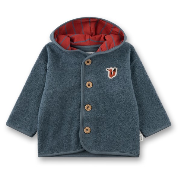 Sanetta - Kid's Sweatjacket 12254 - Freizeitjacke Gr 56 blau von Sanetta