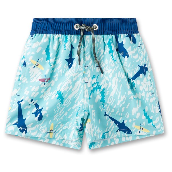 Sanetta - Kid's Swim Trunks Woven 430568 - Boardshorts Gr 92 blau von Sanetta