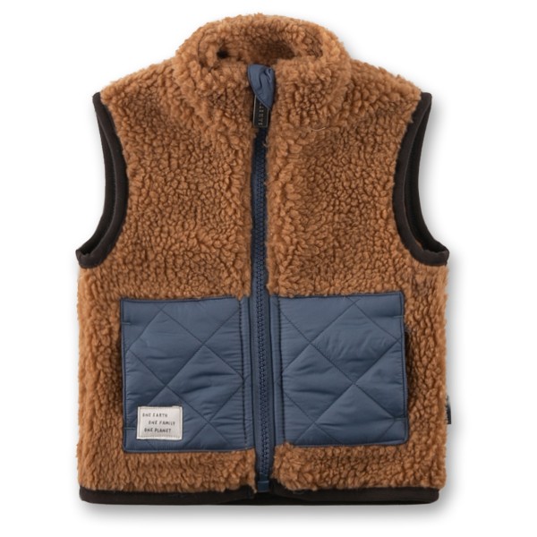 Sanetta - Kid's Vest 12286 - Fleeceweste Gr 104 braun von Sanetta