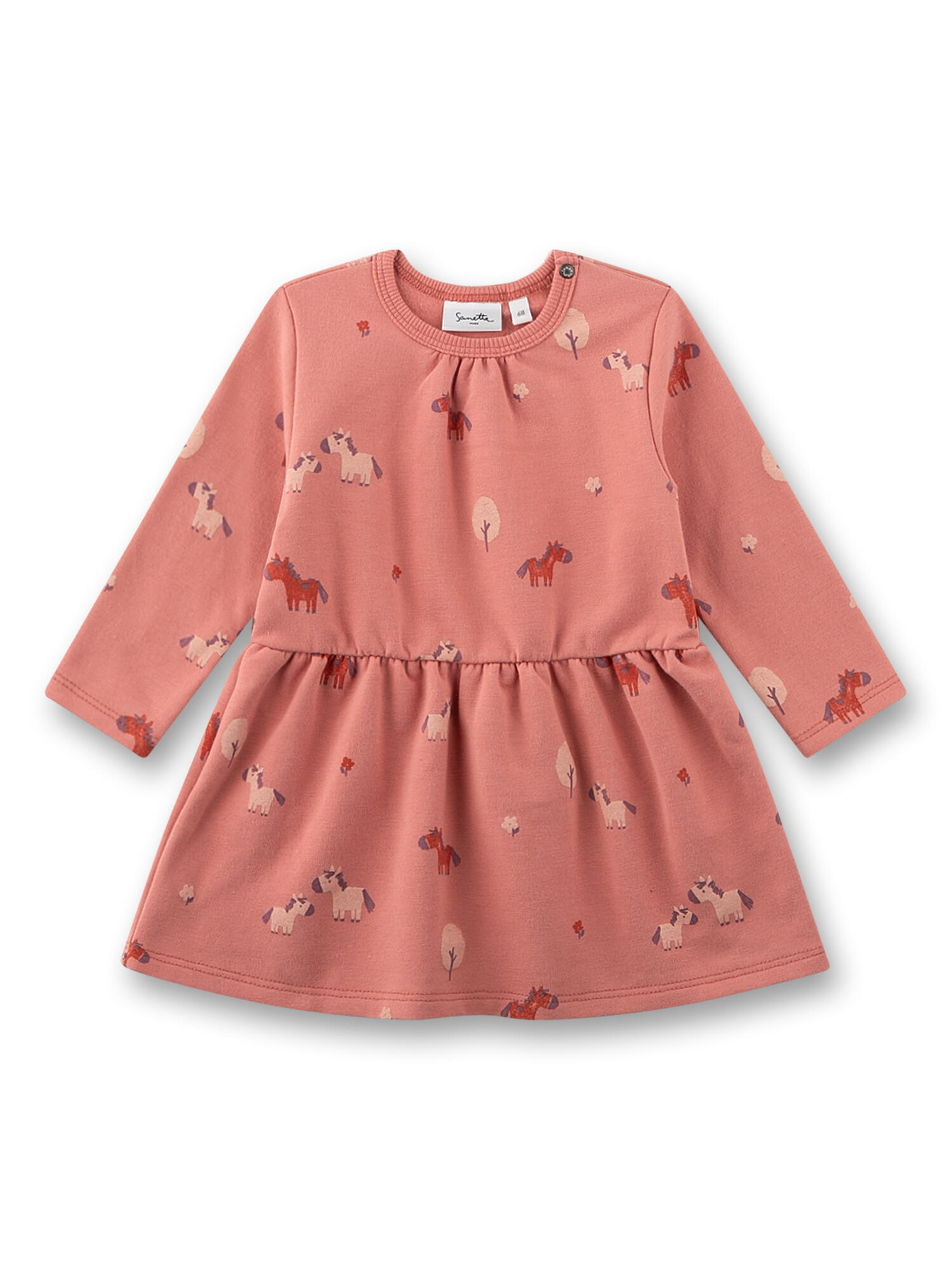 Sanetta - Kleid red desert - Gr. - 080 von Sanetta