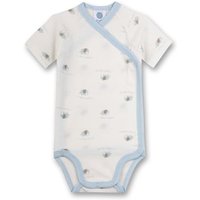 Sanetta Kurzarm-Wickelbody Elefant offwhite von Sanetta