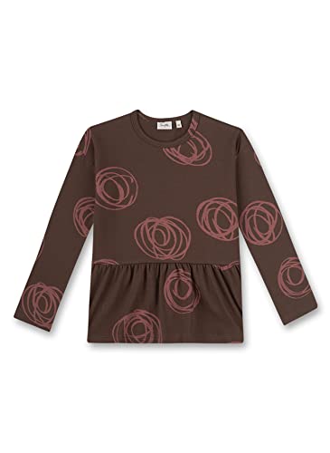 Sanetta Mädchen 10910 Shirt, Brown, 104 von Sanetta