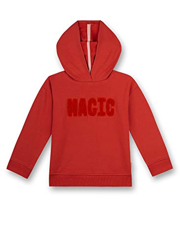Sanetta Mädchen 125996 Kapuzenpullover, red Pepper, 92 von Sanetta