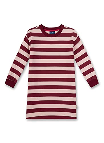 Sanetta Mädchen 126242 Kinderkleid, red Plum, 104 von Sanetta