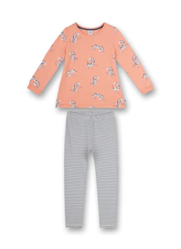 Sanetta Mädchen 232717 Pyjamaset, Peach Amber, 92 von Sanetta