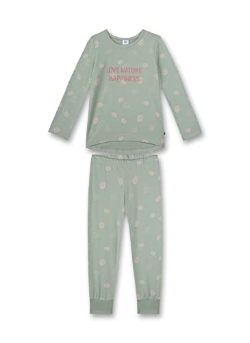 Sanetta Mädchen 233003 Pyjamaset, Jade, 104 von Sanetta