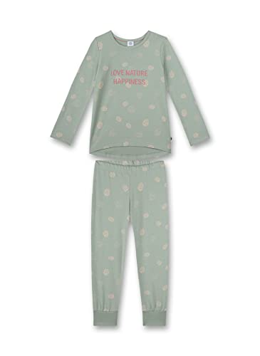 Sanetta Mädchen 233003 Pyjamaset, Jade, 140 von Sanetta