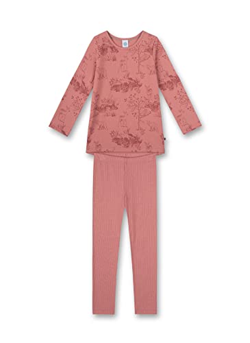 Sanetta Mädchen 233005 Pyjamaset, Dusty Rose, 104 von Sanetta