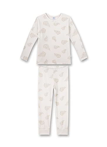 Sanetta Mädchen 233023 Pyjamaset, White Pebble, 116 von Sanetta