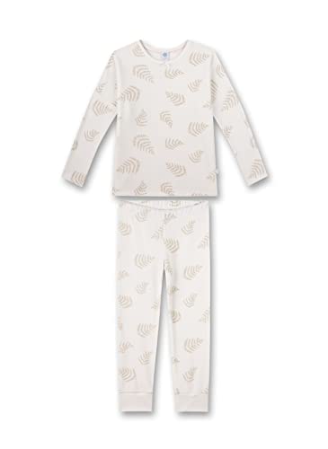 Sanetta Mädchen 233023 Pyjamaset, White Pebble, 140 von Sanetta