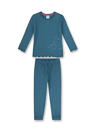 Sanetta Mädchen 233051 Pyjamaset, Blue, 92 von Sanetta