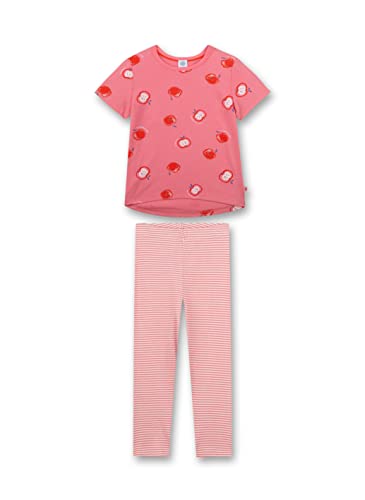 Sanetta Mädchen 233092 Pyjamaset, Faded pink, 104 von Sanetta