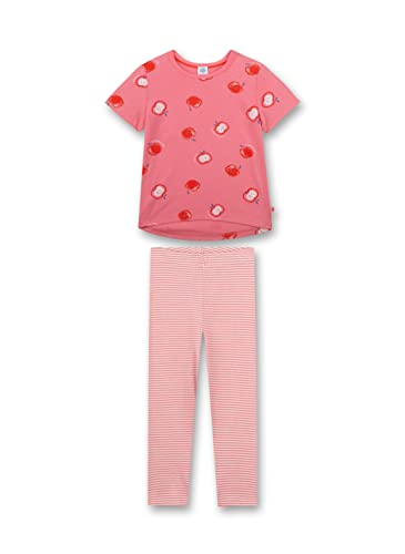 Sanetta Mädchen 233092 Pyjamaset, Faded pink, 116 von Sanetta