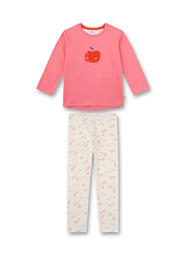 Sanetta Mädchen 233095 Pyjamaset, Faded pink, 128 von Sanetta