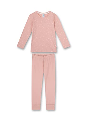 Sanetta Mädchen-Schlafanzug Rosa | Bequemer Schlafanzug für Mädchen lang. | Pyjamaset Größe 092 von Sanetta