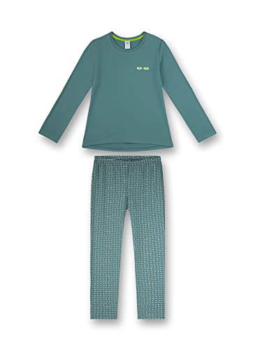 Sanetta Mädchen 245226 Pyjamaset, Ocean Wave, 140 von Sanetta