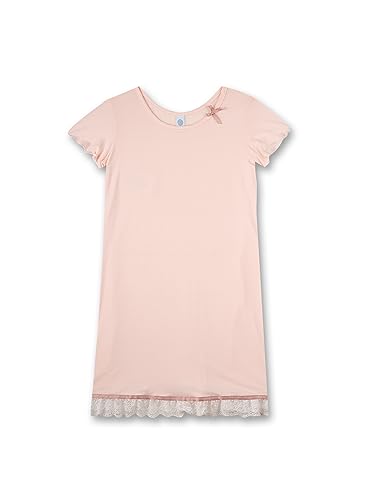 Sanetta Mädchen 245549 Nachthemd Modal, Soft pink, 104 von Sanetta