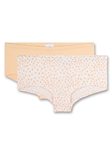 Sanetta Mädchen 347795 Unterwäsche, Light Mandarin, 164 (2er Pack) von Sanetta