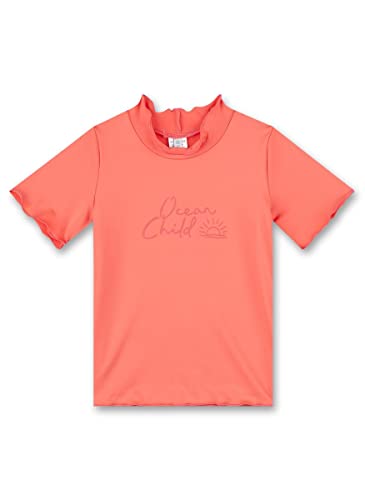 Sanetta Mädchen 430497 Rash-Guard-Shirt, Cayenne, 128 von Sanetta