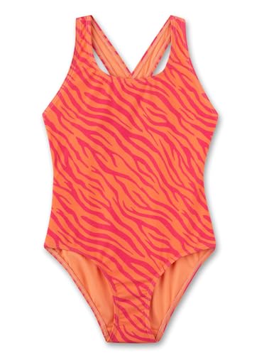 Sanetta Mädchen-Badeanzug Pink | Bequemer und praktischer Badeanzug aus Polyamid für Mädchen. Bademode für Kinder 140 von Sanetta