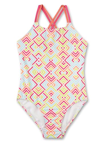 Sanetta Mädchen-Badeanzug Pink | Bequemer und praktischer Badeanzug aus recyceltem Polyester für Mädchen. Bademode für Kinder von Sanetta