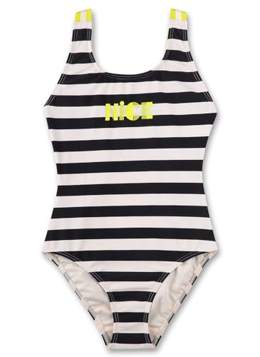 Sanetta Mädchen-Badeanzug Ringel | Bequemer und praktischer Badeanzug aus Polyamid für Mädchen. Bademode für Kinder von Sanetta