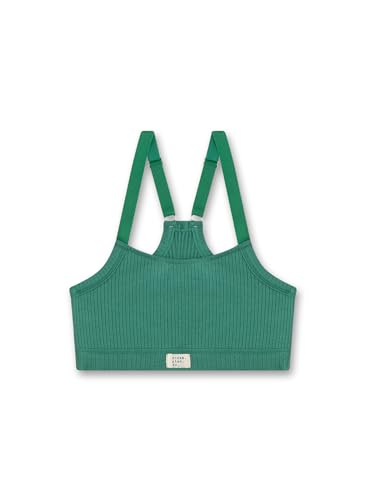 Sanetta Mädchen-Bustier Grün | Bequemes und angenehmes Bustier für Mädchen aus Viskose-Baumwoll-Mix. Unterwäsche mit schmalen Trägern aus Rippe | Mädchen Bustier Sanetta Mädchen-Bustier Grün | Bequemes und angenehmes Bustier für Mädchen aus Viskose-Baumwoll-Mix. Unterwäsche mit schmalen Trägern aus Rippe | Mädchen Bustier von Sanetta