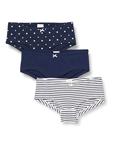 Sanetta Mädchen Cutbrief im Set blau Slip, Nordic Blue, 128 von Sanetta